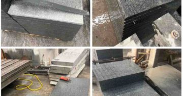 毕节 芝麻黑地铺石材