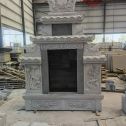 毕节 芝麻灰高档墓碑、土墓，一套也支持定做