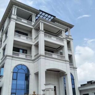 毕节芝麻白别墅干挂效果展示