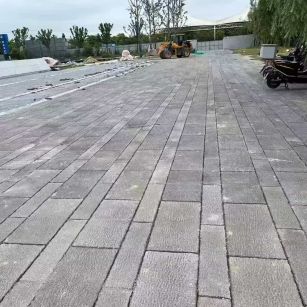 毕节仿古石铺装效果