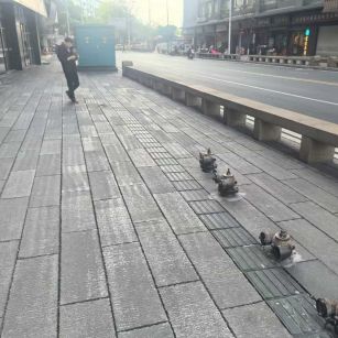 毕节仿古石铺装效果