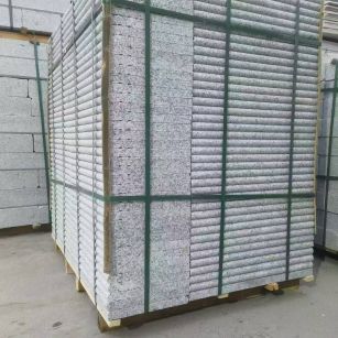 毕节 芙蓉白3公分厚磨圆边、拉槽，楼梯踏步