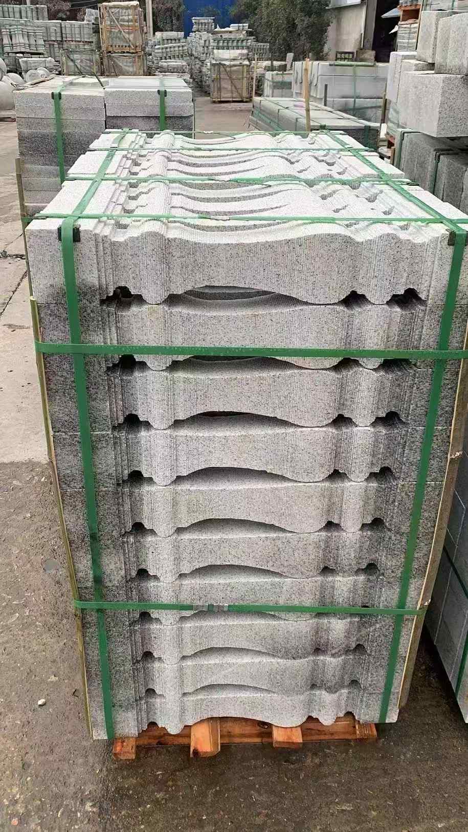 毕节 芝麻白方形拉丝面，栏杆花瓶柱