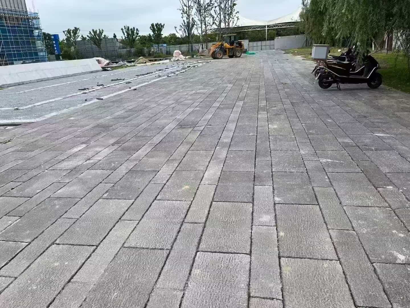 毕节仿古石铺装效果