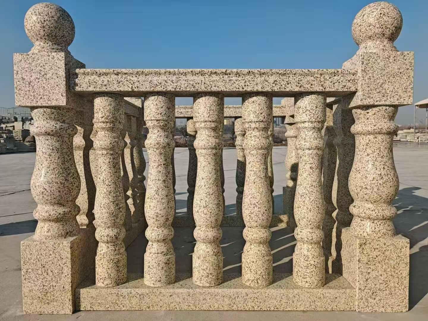 毕节 黄金麻栏杆（扶手，花瓶柱，将军柱）