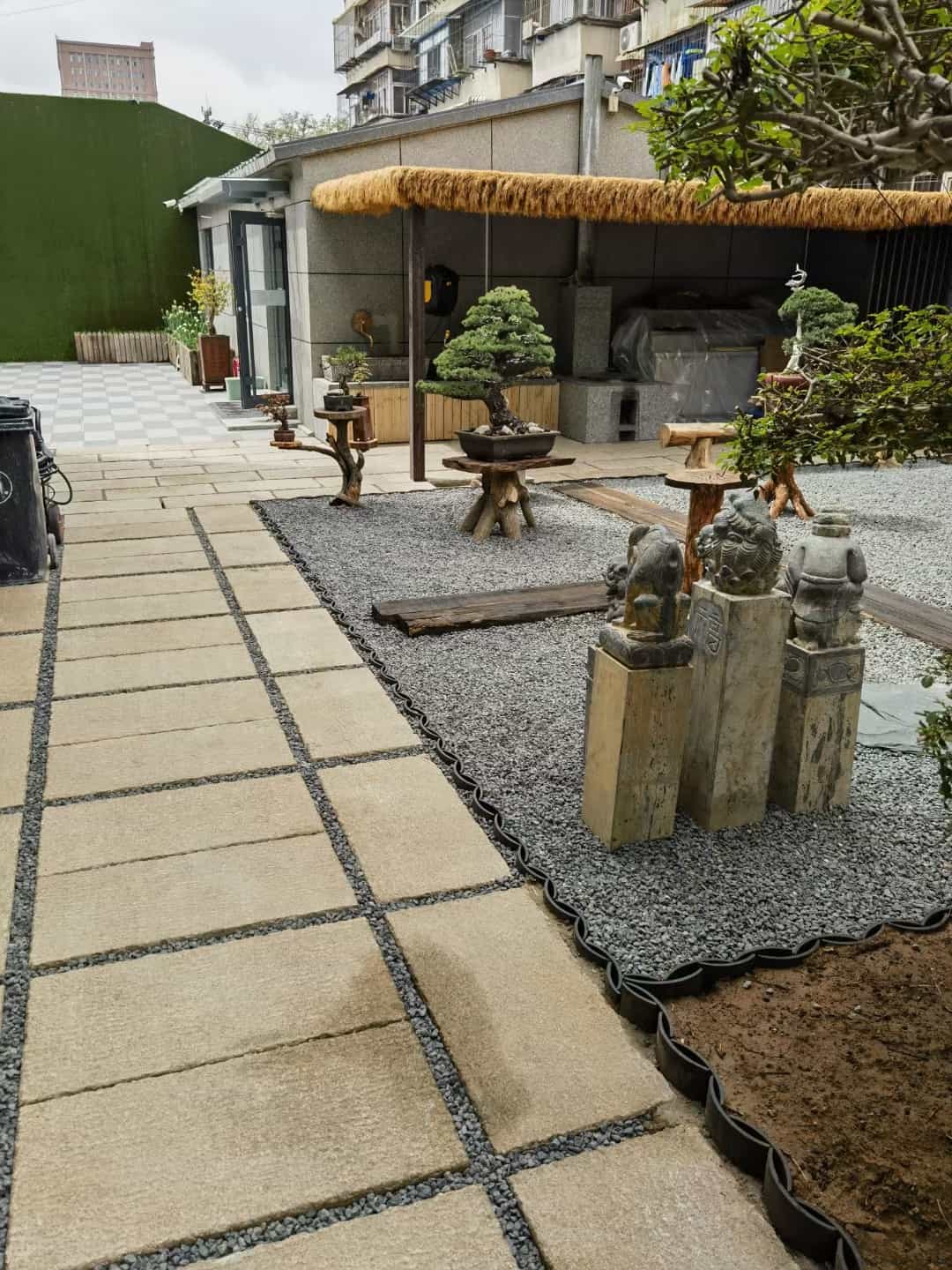 毕节仿古石铺装效果