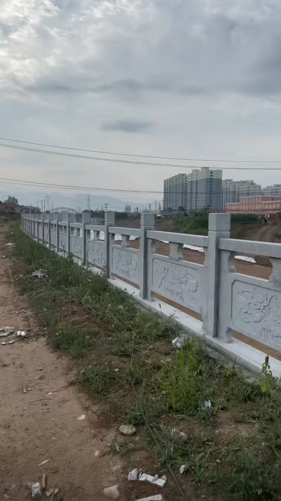 毕节 石材河道栏杆