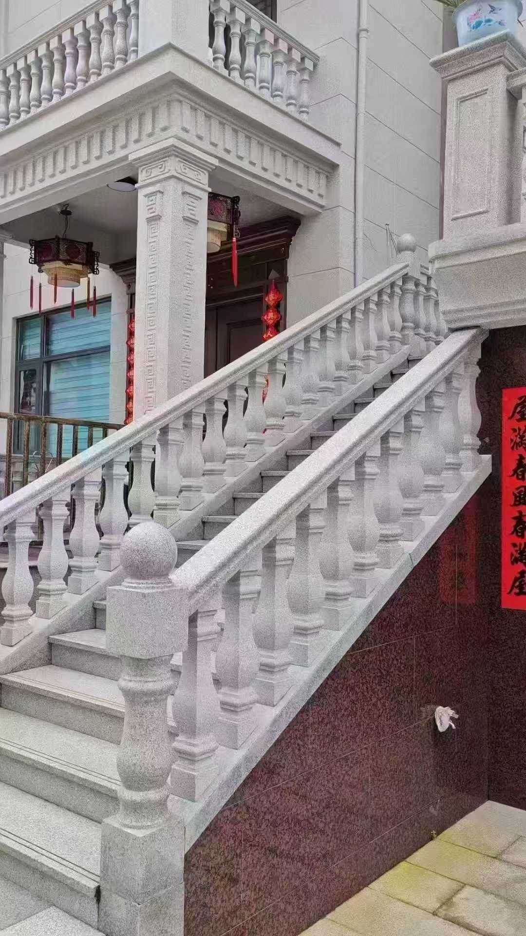 毕节 天然石材 阳台庭院护栏、栏杆