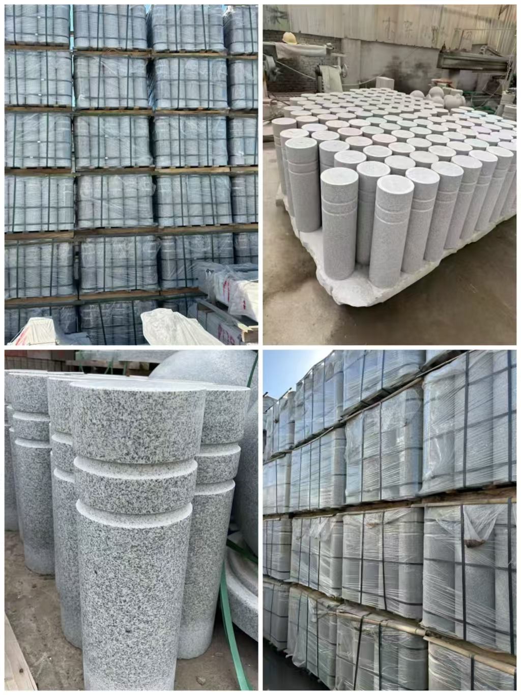 毕节 芝麻白花岗岩挡车柱、隔离柱多少钱